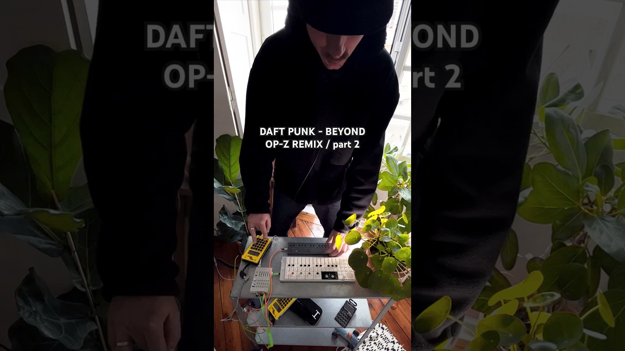 Daft Punk #opz remix 17 #jamuary2024 140BPM #daftpunk