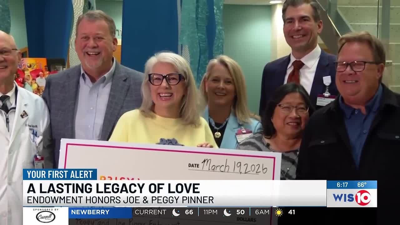 Peggy and Joe Pinner Endowment Fund to benefit Prisma Health Children’s Hospital-Midlands