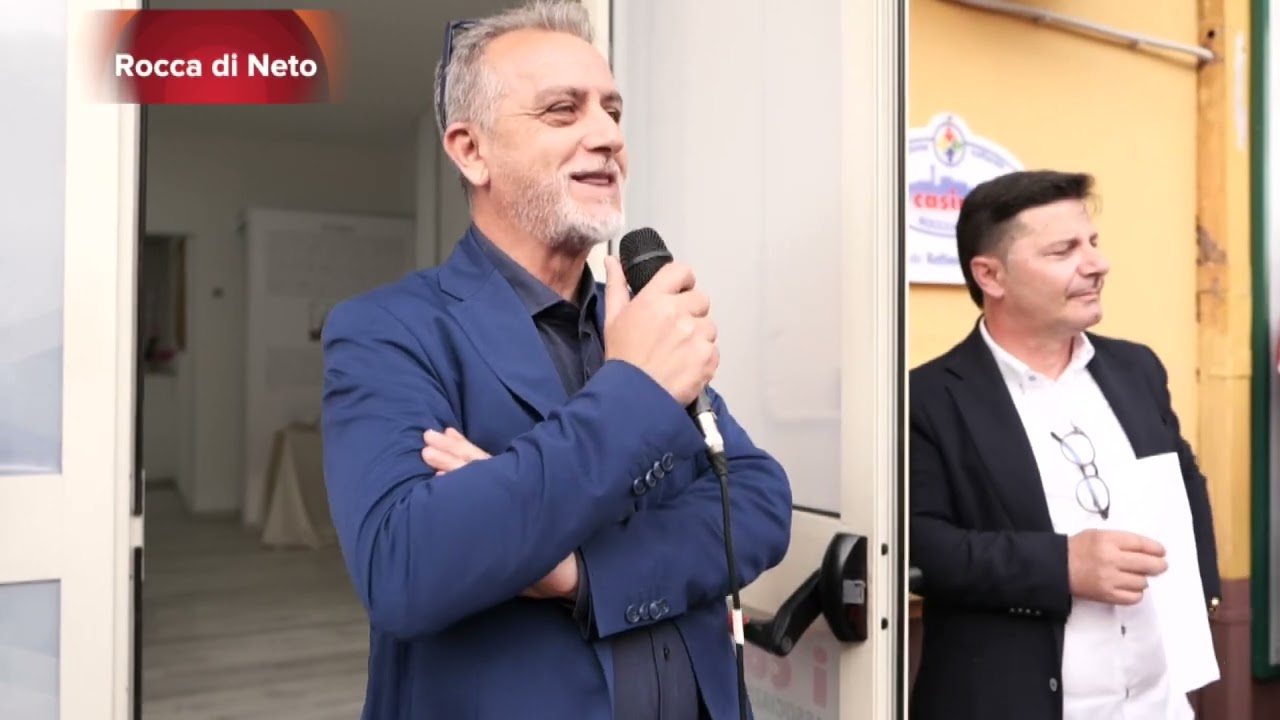 ROCCA DI NETO: INUAGURAZIONE DELLA NUOVA SEDE DELL' ASSOCIAZIONE I CASINARI