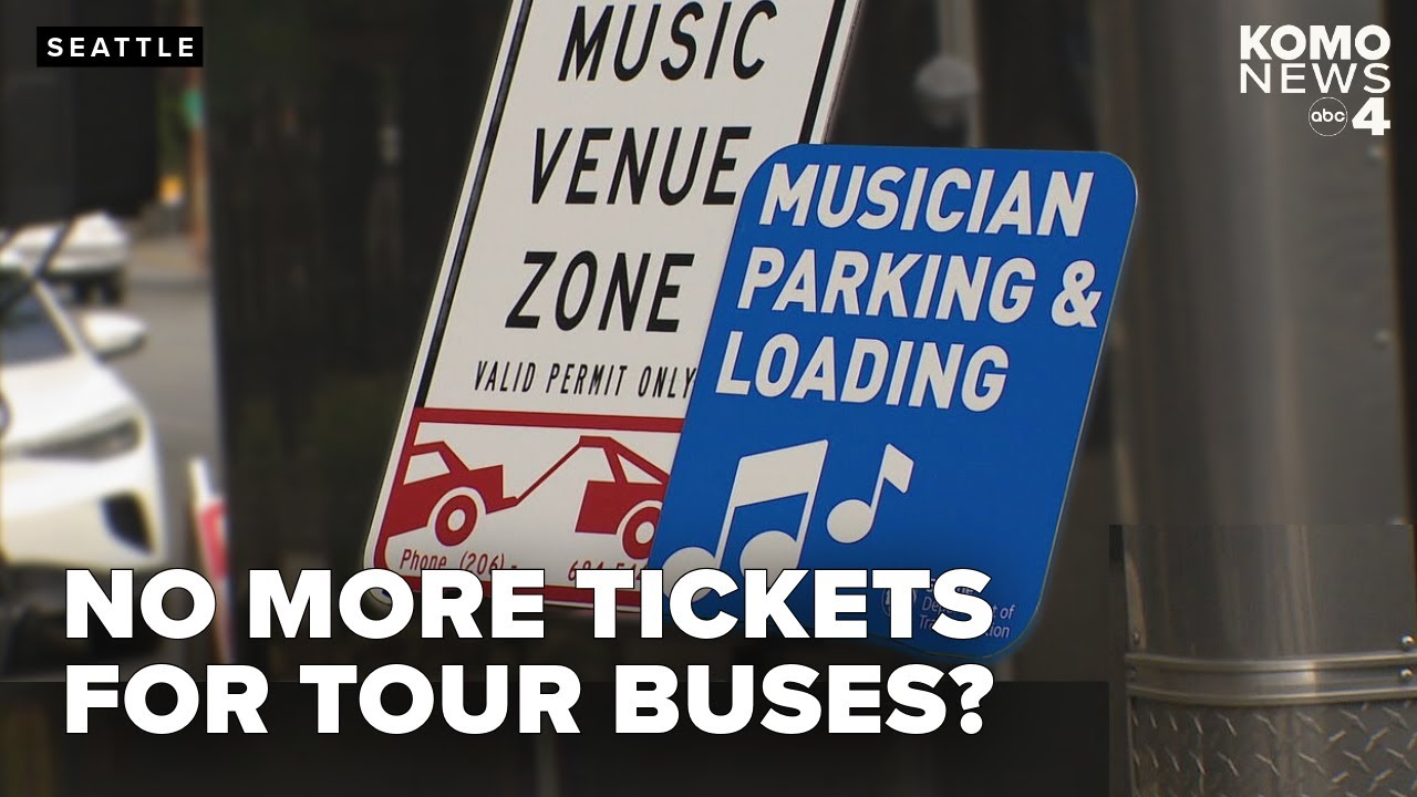 Special new music venue parking permits help bands touring in Seattle