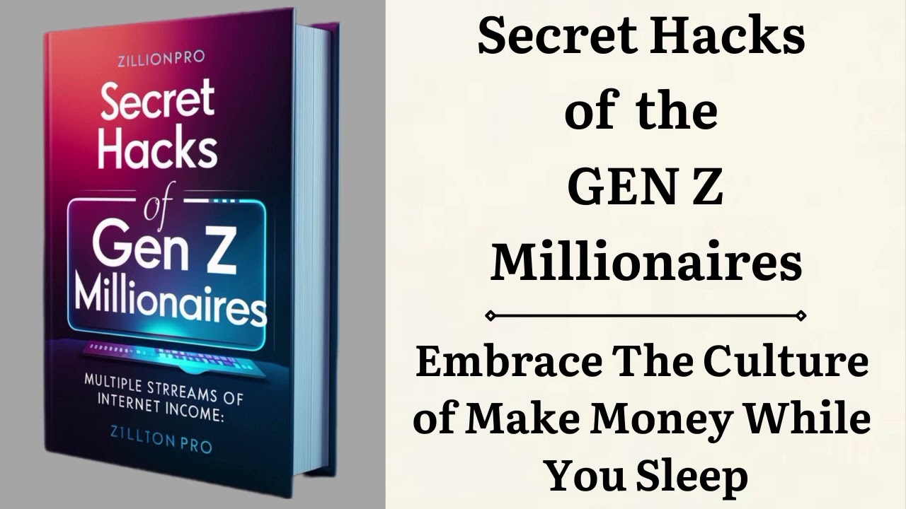 Make Money While You Sleep: Secret Hacks of the Gen Z Millionaires | Audiobook