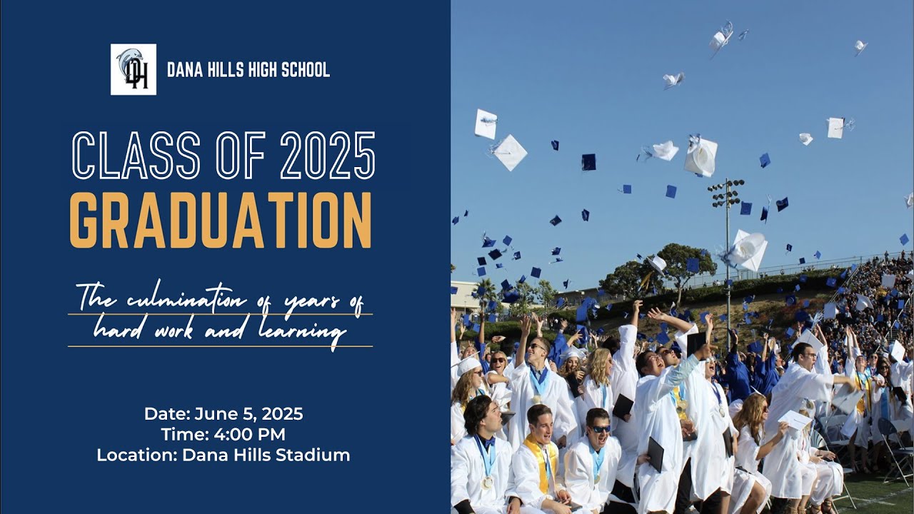 Dana Hills High School Graduation Class of 2025