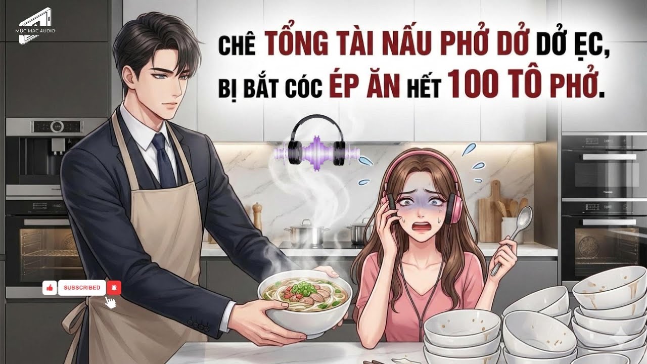 Lỡ Miệng Chê Phở Tổng Tài "Như Nước Lã", Nữ Reviewer Bị Bắt Về Ép Ăn 100 Bát | Truyện Ngắn Full