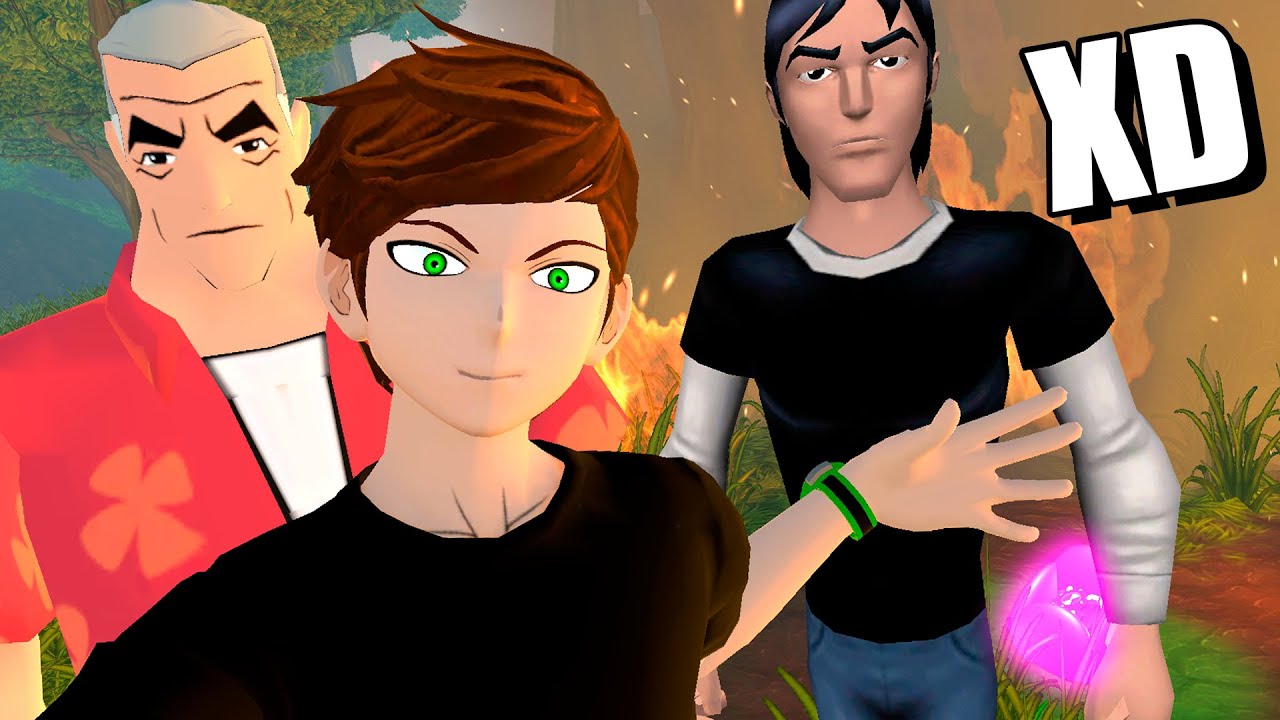 BEN 10 ENCUENTRA el CHAQUETRIX en REALIDAD VIRTUAL
