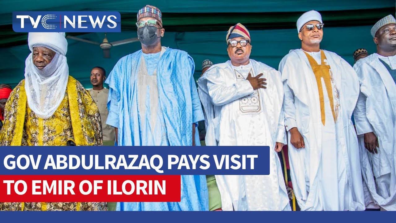 Gov  Abdulrazaq Pays Visit To Emir Of Ilorin