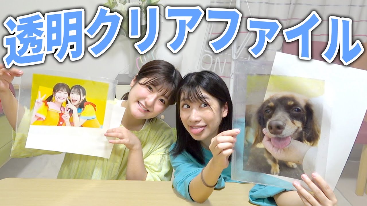 【100均】好きな写真で簡単にクリアファイルが作れる方法試してみた！