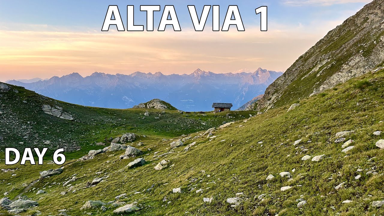 Alta via 1 della Valle D'Aosta - Alta via dei Giganti | Day 6 | 4K HDR