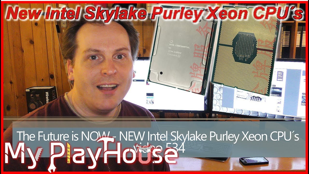 The Future is NOW - NEW Intel Skylake Purley Xeon CPU&acute;s - 534