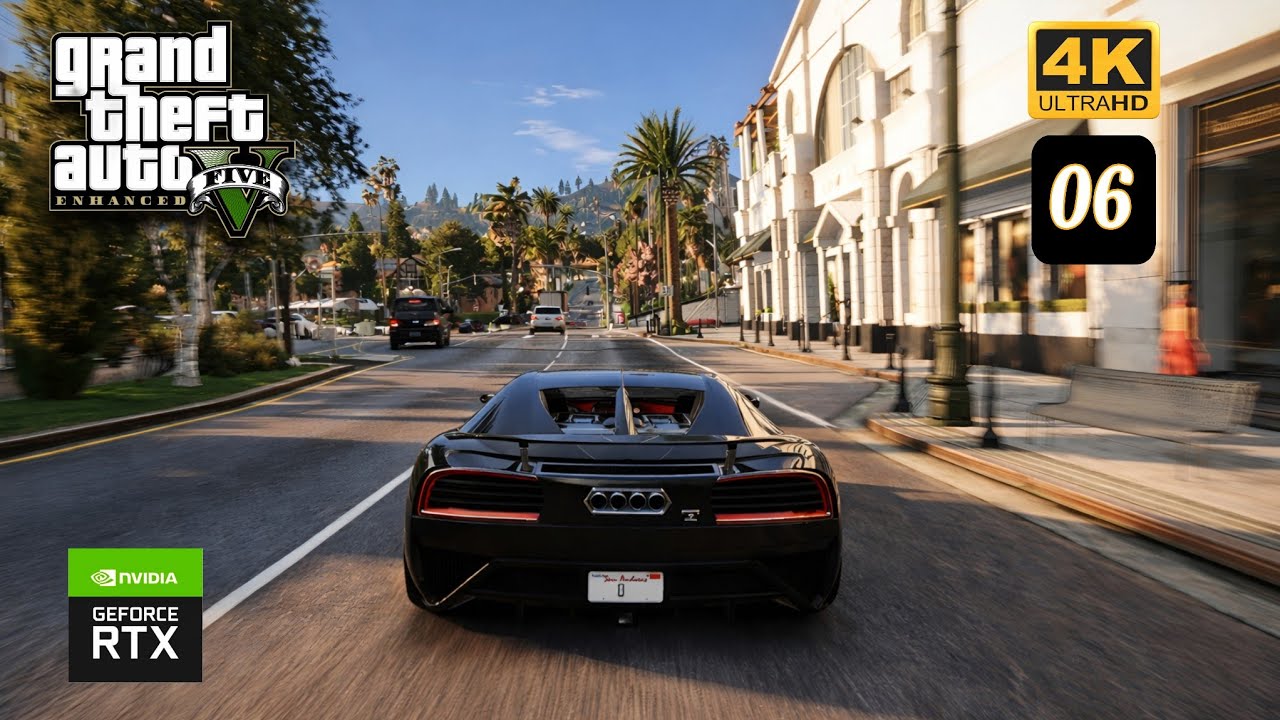 Grand Theft Auto V Enhanced Edition Gameplay Walkthrough Part 06 🔥 | PC 4K Ultra • 60FPS