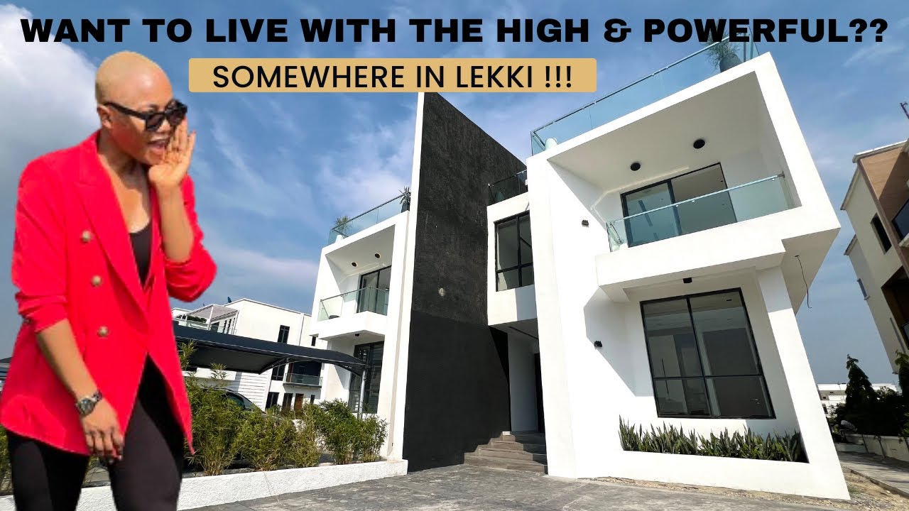 Come see this mansion inside one of the most luxury and prestigious estate in lekki Lagos Nigeria