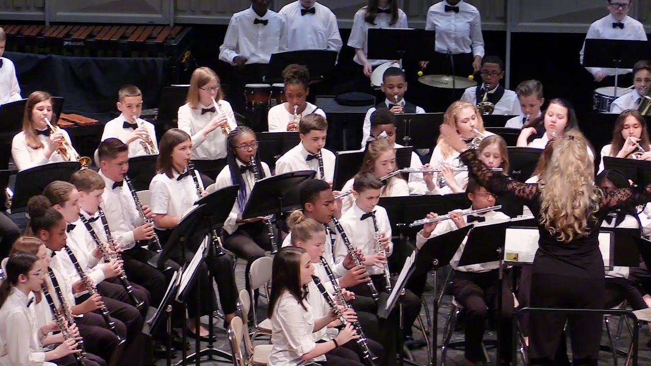 Mac Williams MS Concert Band - Aztec Celebration - David Shaffer