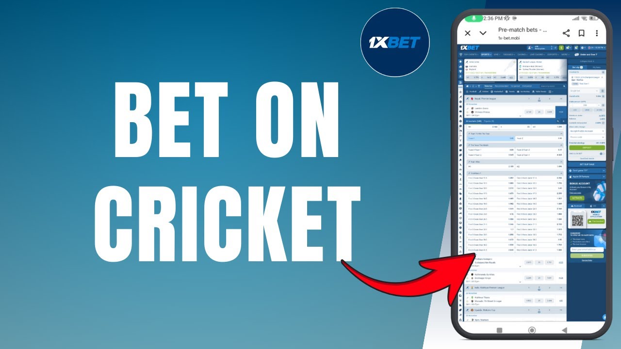 How to Bet on 1xBet in Cricket Match | 1xbet 2025
