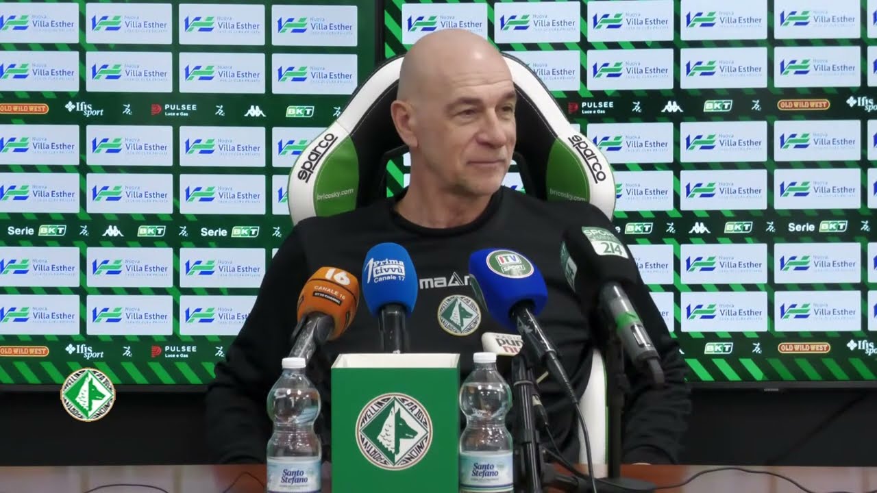 Conferenza stampa di Mister Ballardini pre Virtus Entella - Avellino