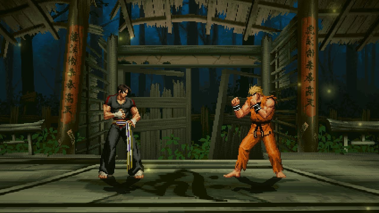 [MUGENGERS 4] Kim Kaphwan XV vs Ryo Sakazaki XV