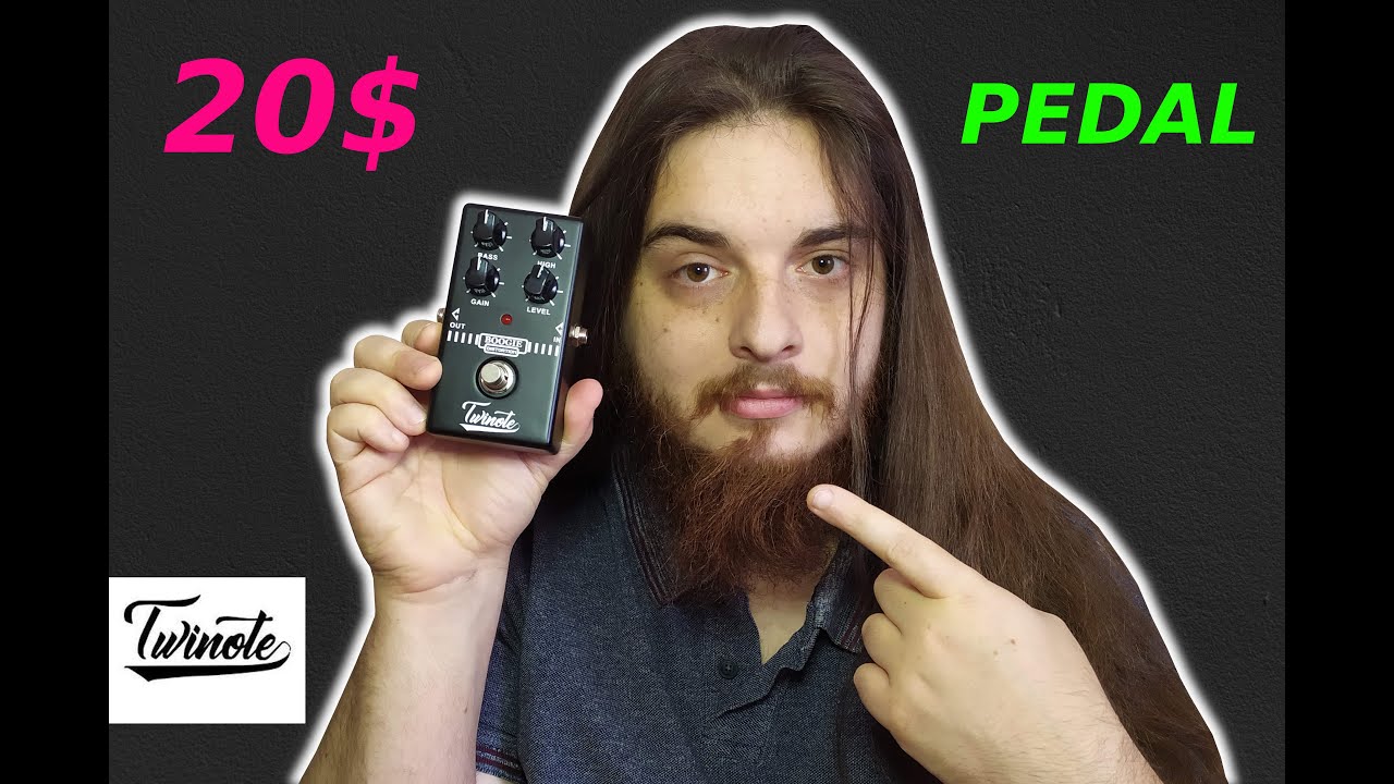 A MESA DUAL RECTIFIER in a 20$ pedal? TWINOTE BOOGIE DISTORTION