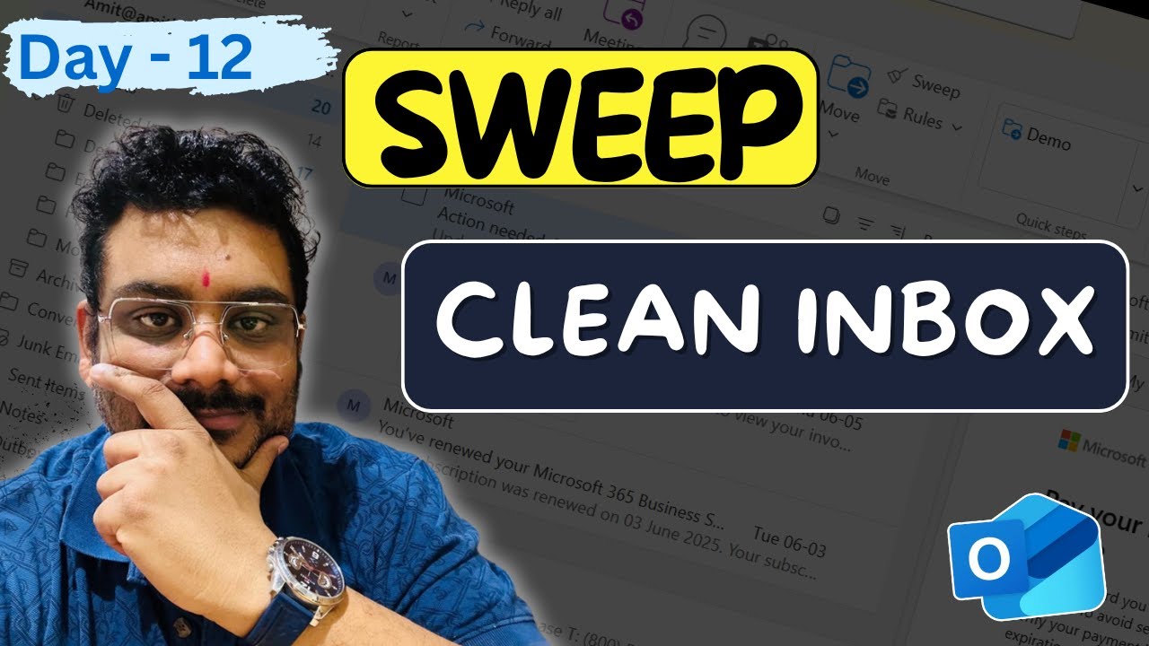 How to Use Sweep to Clean Inbox in New Outlook