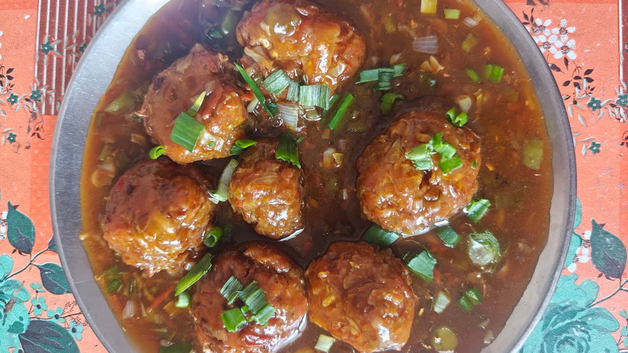 Gravy manchurian recipe. Manchurian kaise banaen.###food  |@khanpan1142