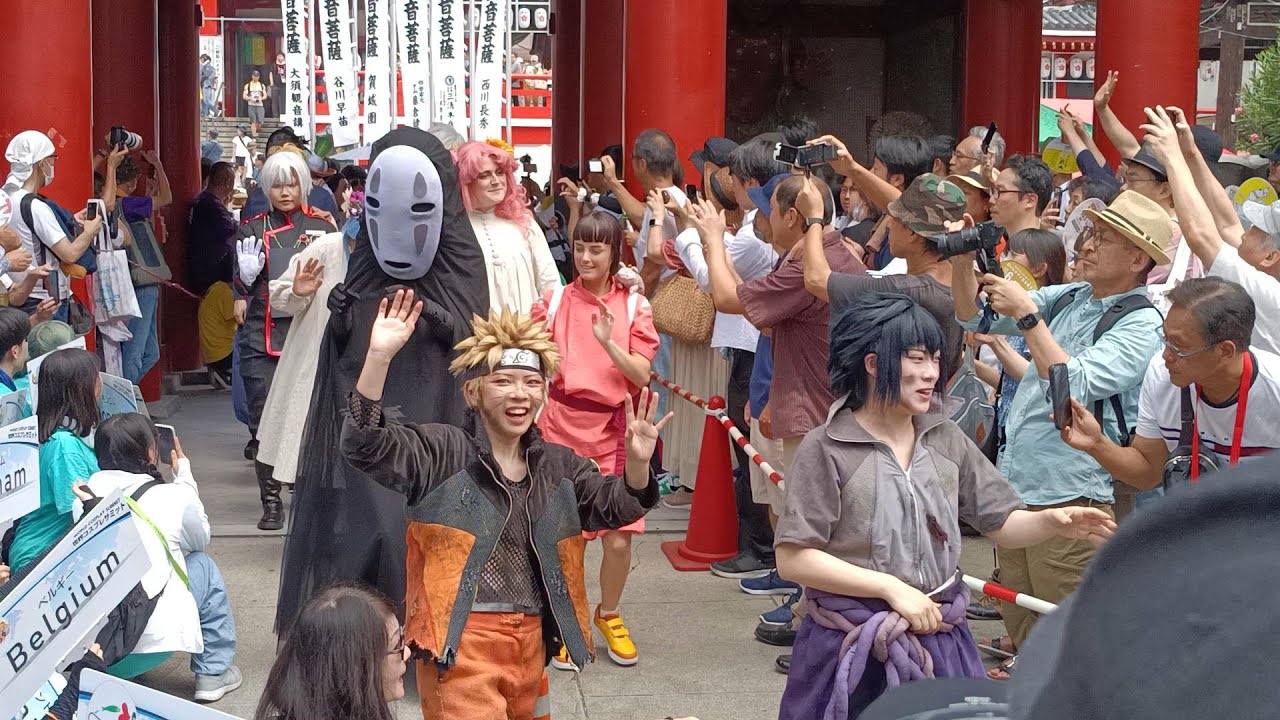 世界コスプレサミット2024大須パレード動画