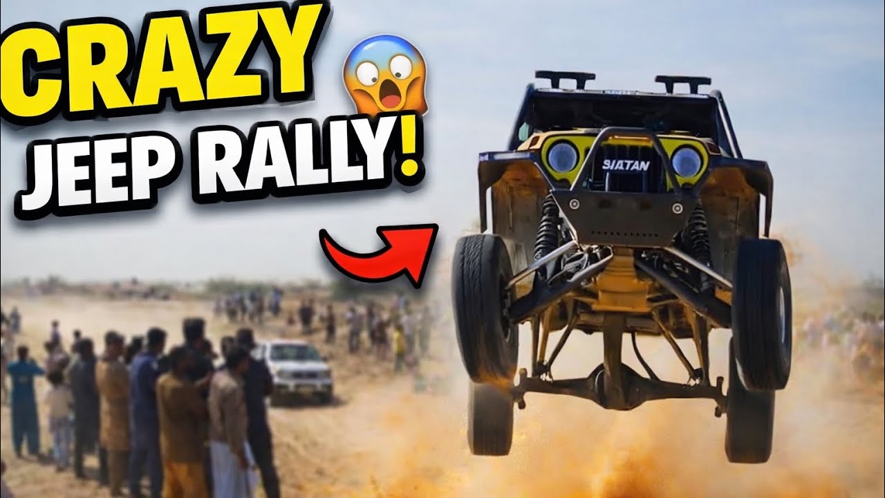 Desert Jeep Rally 2026 🏜️ | Dangerous Desert Rally Race – Full Crowd Reaction! 😱