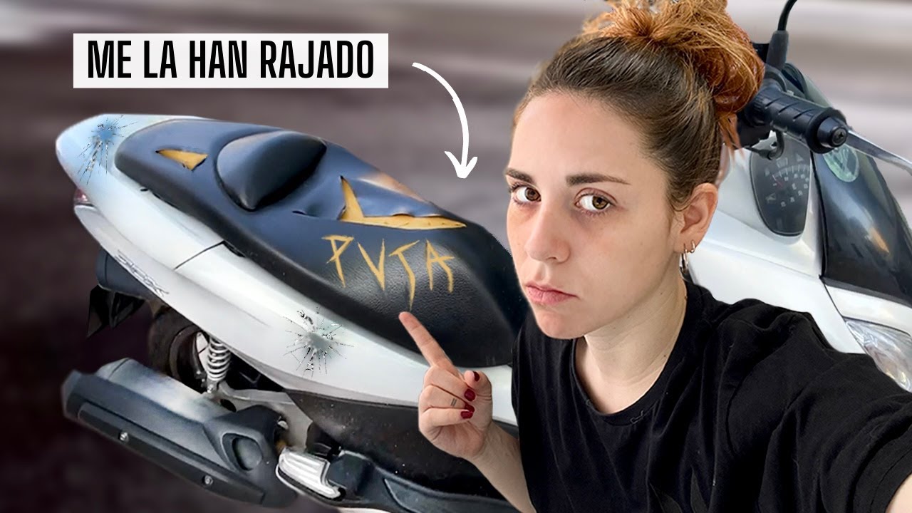 Me han rajado la moto... 😔