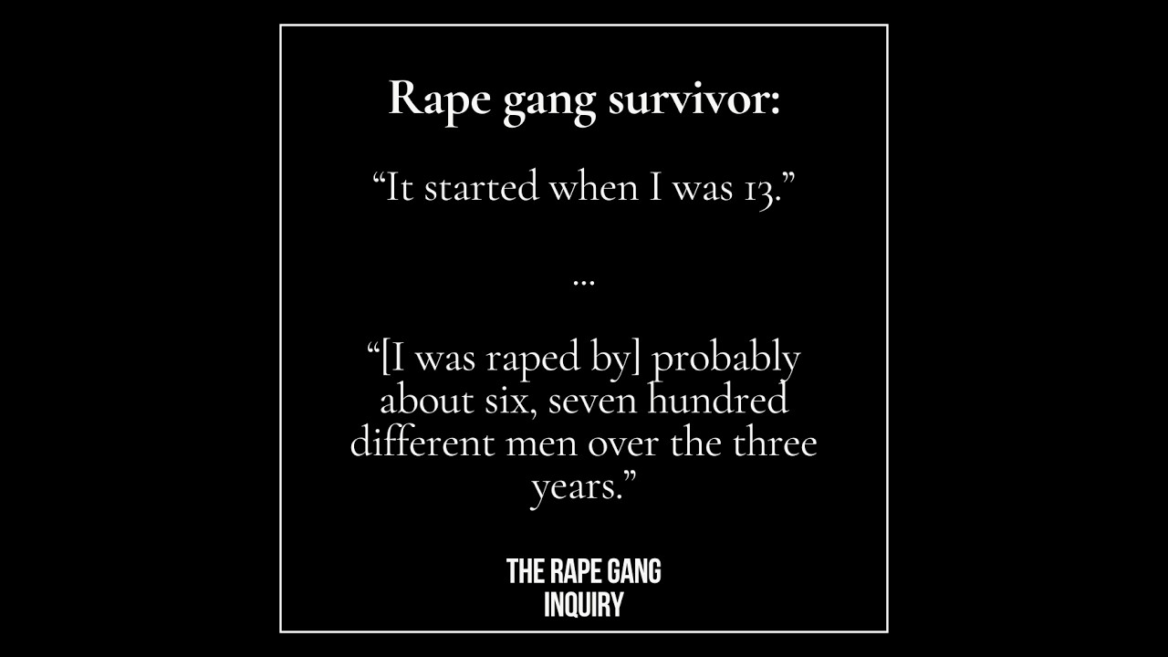 Rupert Lowe Reads Grooming Gang Testimonies.