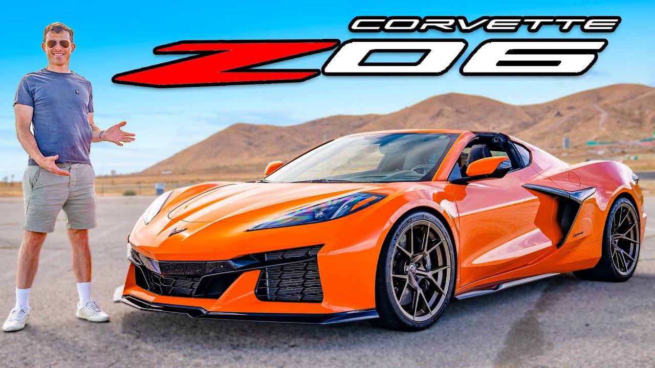 Recenzja Corvette Z06: Najmocniejsza wolnossąca V8 NA ŚWIECIE!
