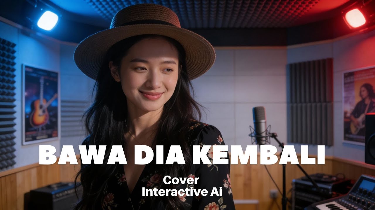 Bawa Dia Kembali - Mahalini - Cover Interactive Ai I Pop Slow Rock (Video Lirik)