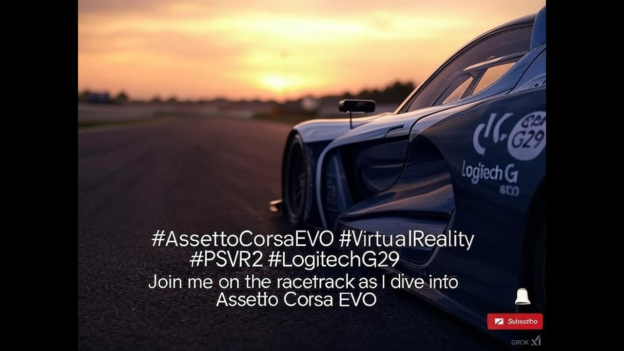 Just  Streaming Assetto Corsa EVO Patch 0.3 in VR! New VR Performance Optimizarion is out!!!