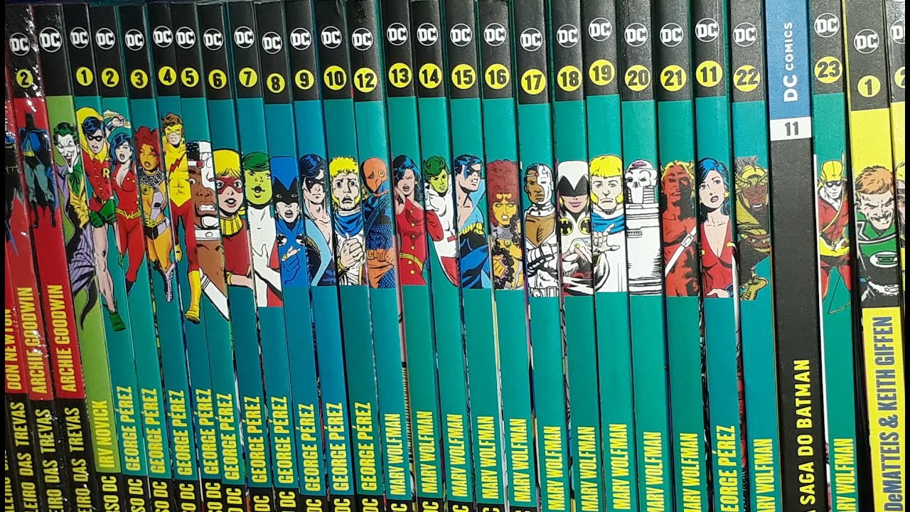 LOMBADA NOVOS TIT&Atilde;S NA ORDEM DE LEITURA - LENDAS DO UNIVERSO DC
