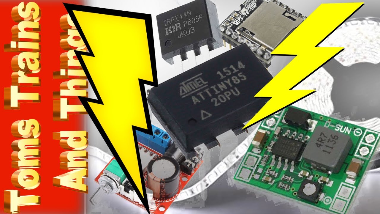 Easy Thunder & Lightning Using ATtiny85 - DF Player Mini -  LED Strip