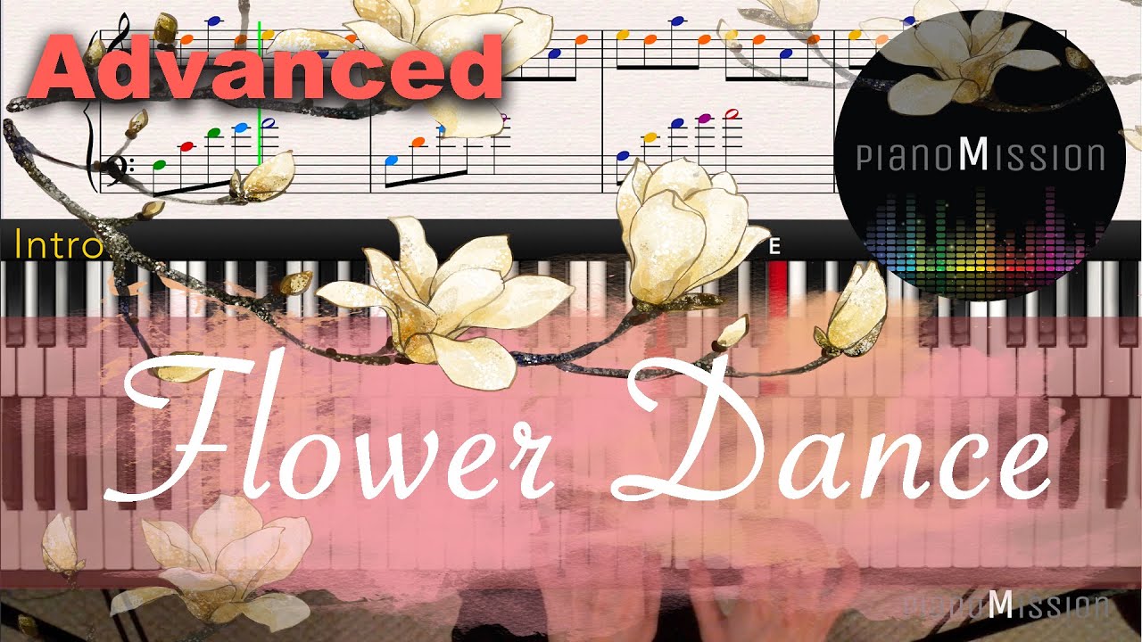 [Real Piano Tutorial] FLOWER DANCE_Advanced ver. with Follow-Up Tutorial