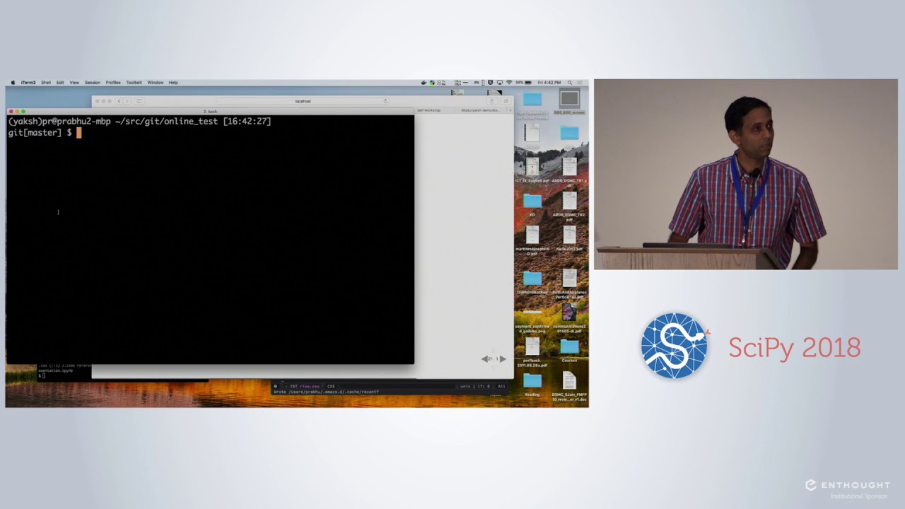 Yaksh: Facilitating Learning by Doing | SciPy 2018 | Prabhu Ramachandran