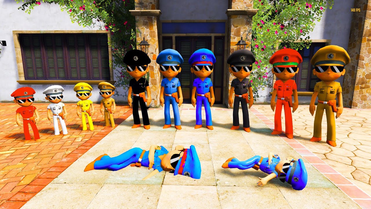 LITTLE SINGHAM PLAY HIDE AND KILL WITH CHOTA BLUE LITTLE SINGHAM IN GTA 5