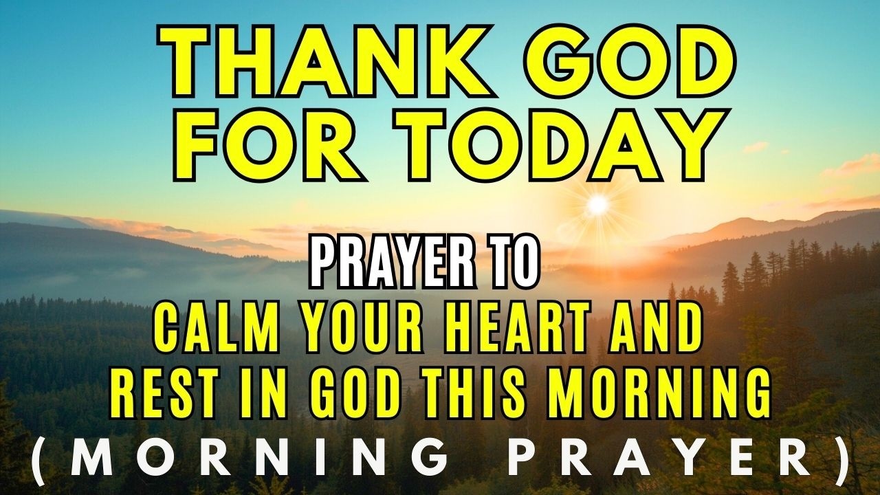 Lift This Heavy Burden | Morning Prayer for Emotional Relief and Quiet Strength