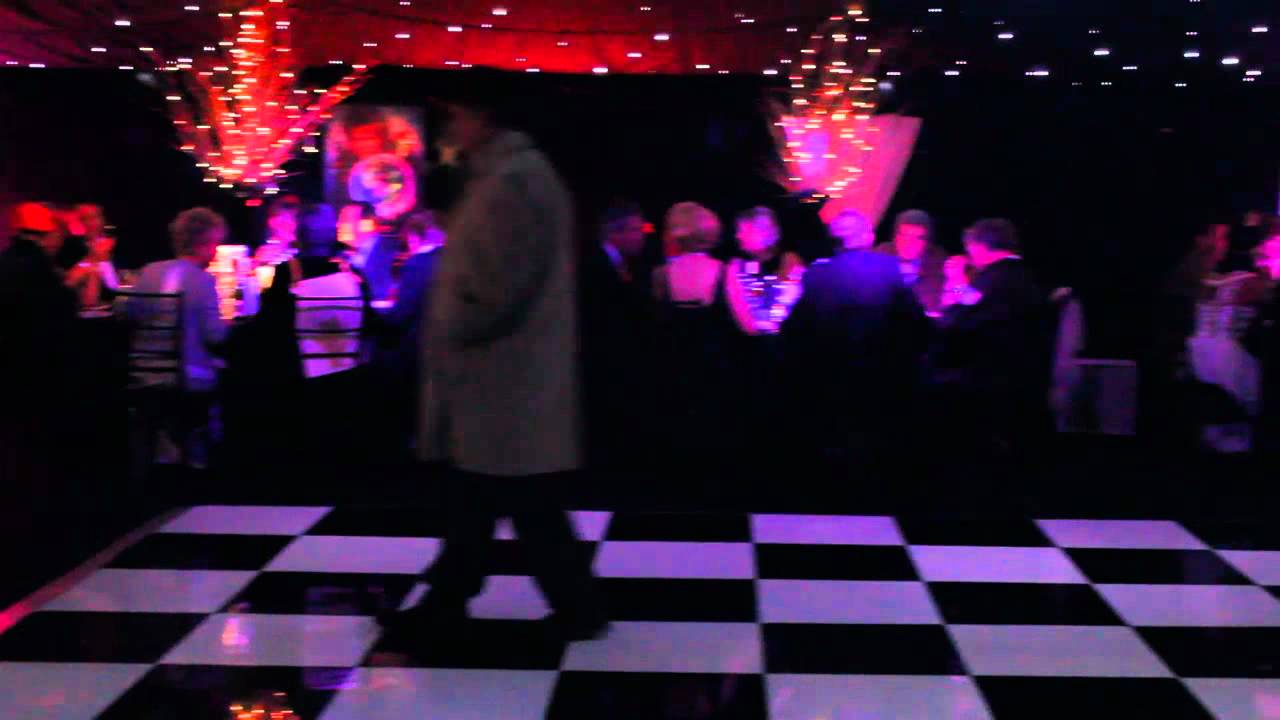 Hollywood Themed Party in a marquee