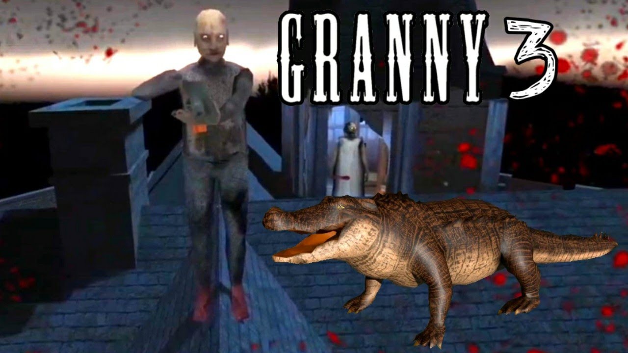 GRANNY 3 | Les vieux shnoks ont un alligator de compagnie ! ( MODE NORMAL )