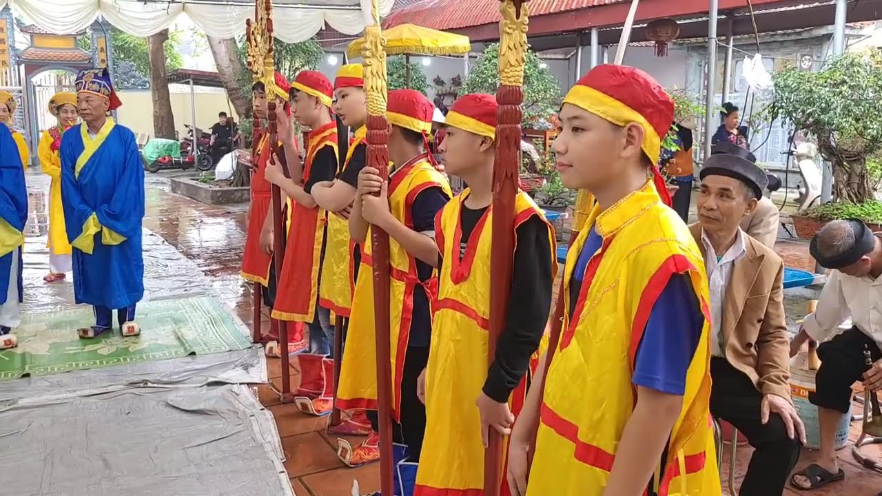 Đền Yên Lỗ Yên Bình Vĩnh An Phú Thọ _ Lễ Cáo Tế Và Rước Cỗ Tiệc Cổ Truyền Mùng 7 Tháng Giêng 2026