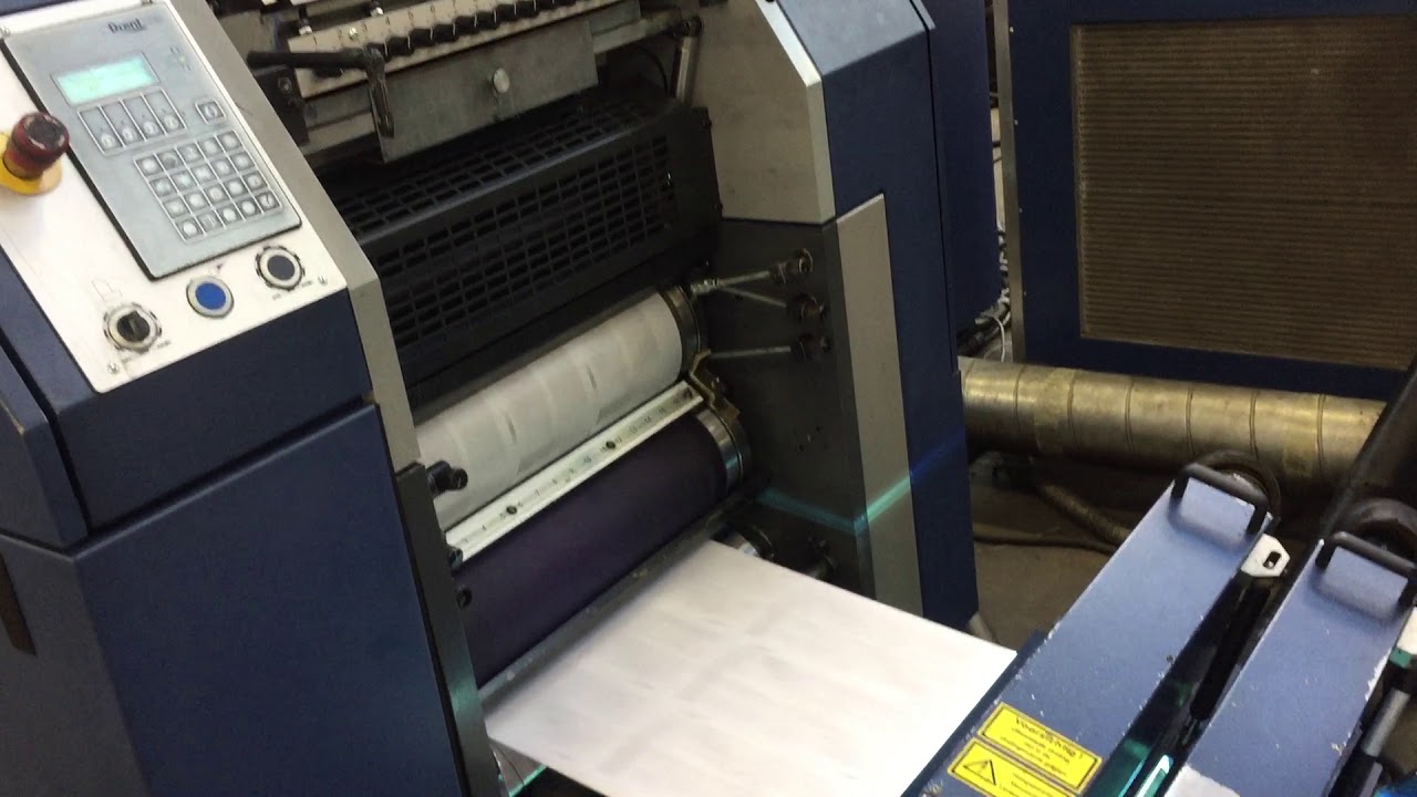 Vision 520 - Refurbished 2-color web offset Pharma press - DG press