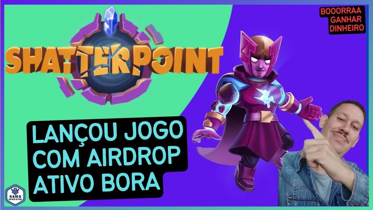 Shatterpoint Lançou Com Evento de Airdrop Bora Ganhar Dinheiro