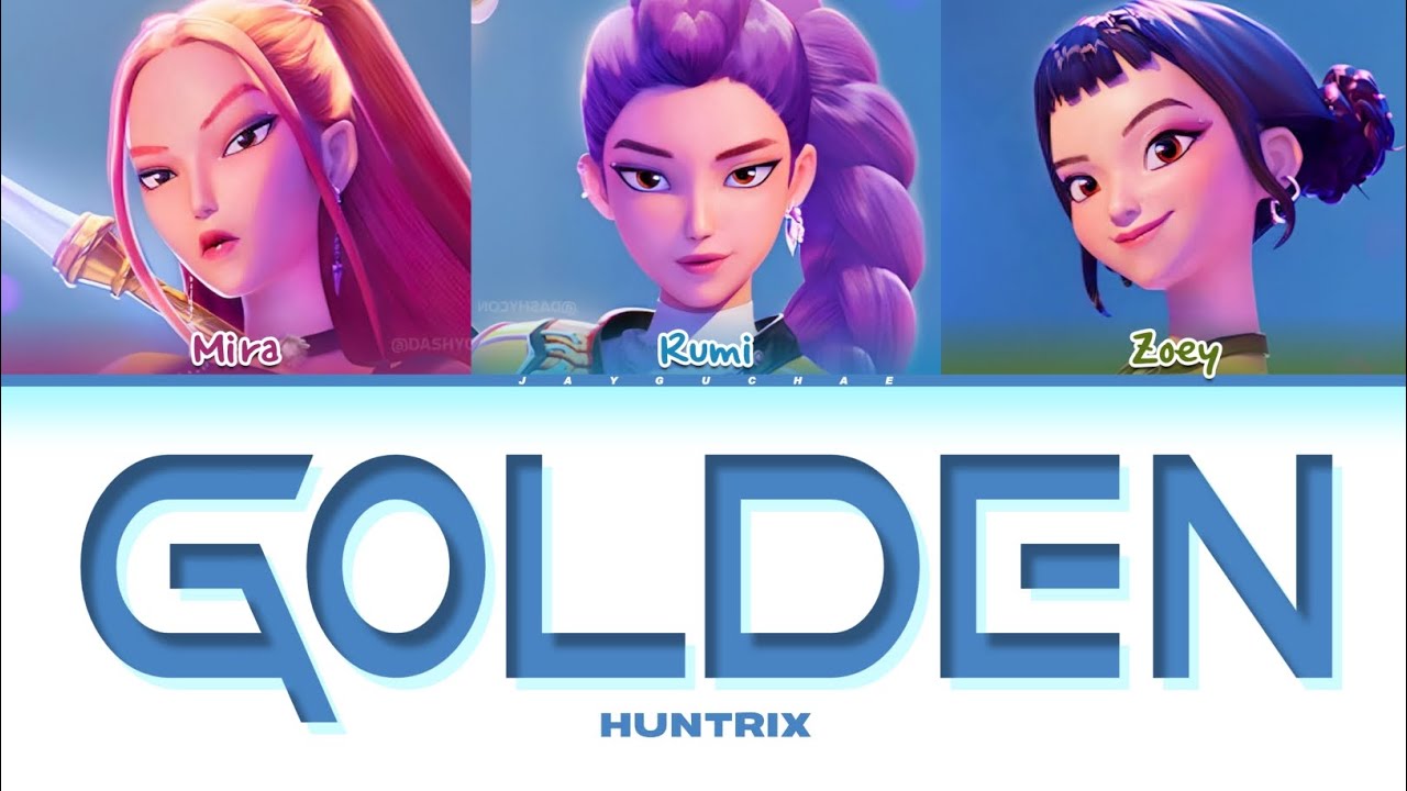 HUNTRIX (헌트릭스) &lsquo;GOLDEN&rsquo; Color Coded Lyrics