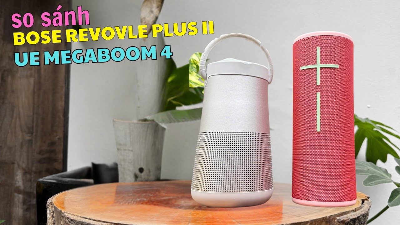 BOSE Revolve Plus II vs UE Megaboom 4 | SOLO SPEAKER Test