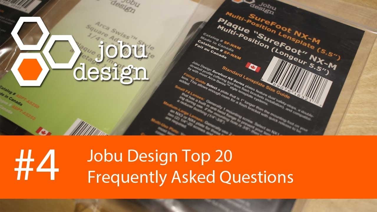 Jobu Design Top 20 FAQ #4 Choosing Lensplates and Safe Installation
