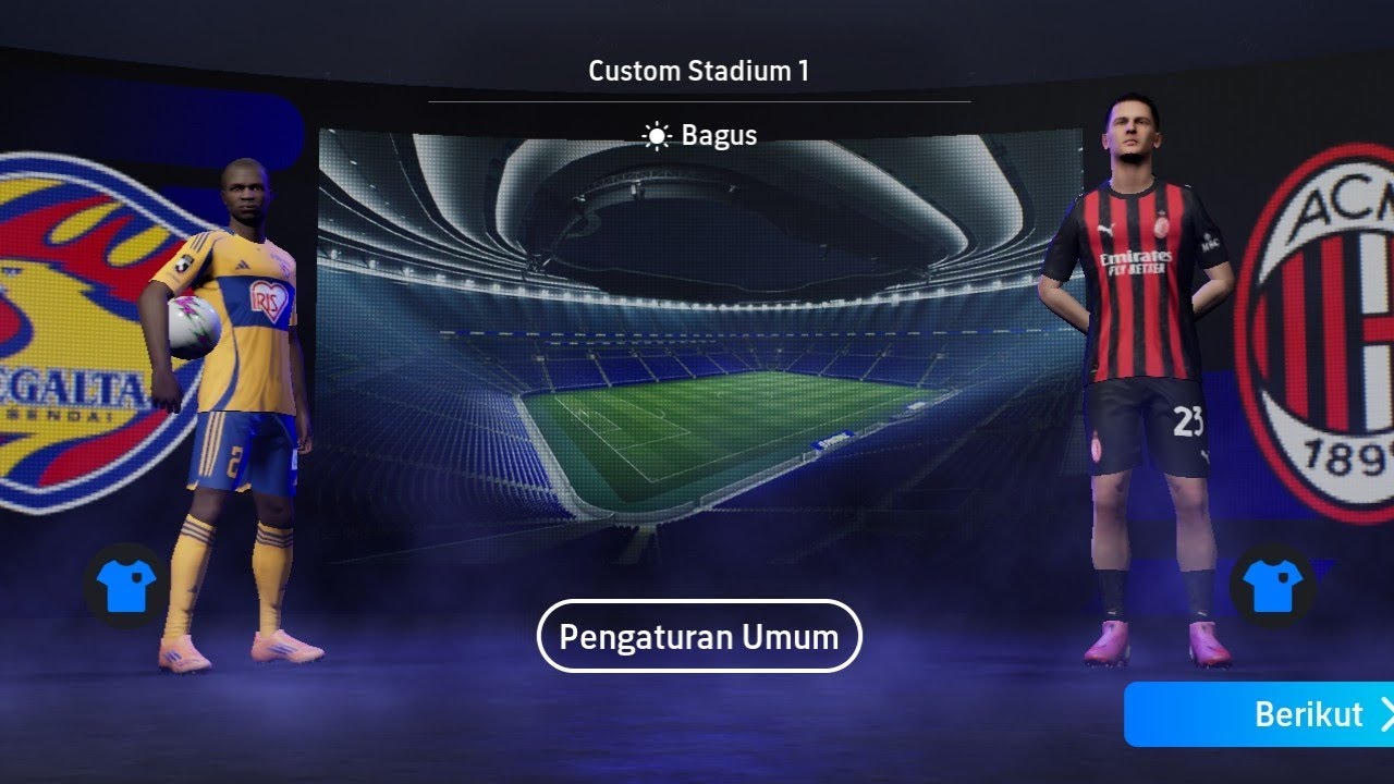 Goal di menit akhir ac milan #acmilan #gamebolaandroid 