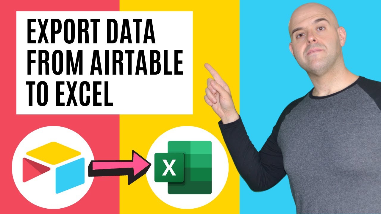 Как экспортировать данные из Airtable в Excel