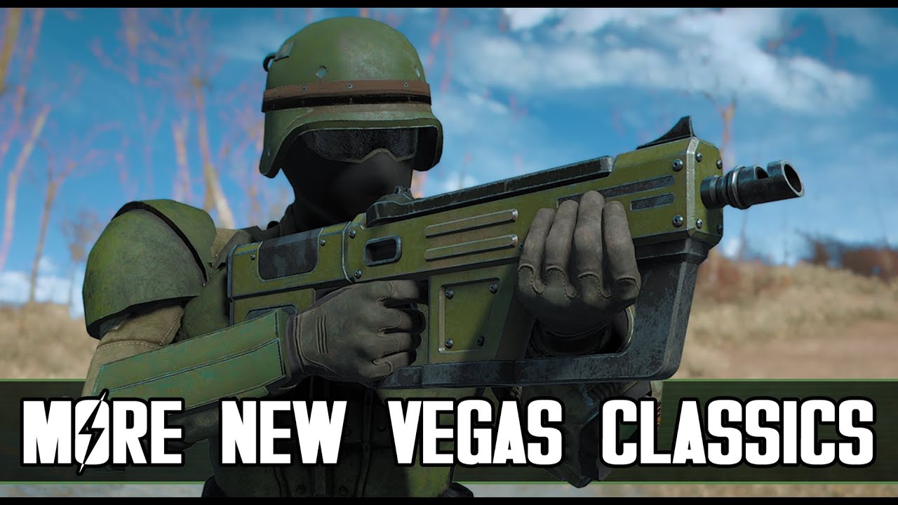 The New Vegas 12.7 SMG in Fallout 4!