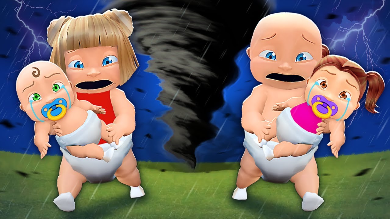 Baby & Girlfriend Survive INSANE STORMS!