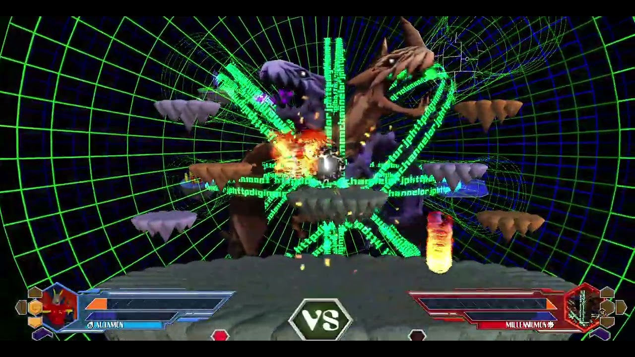 Digimon Rumble Arena Remake -- Kotaro faces the Eternal Nightmare