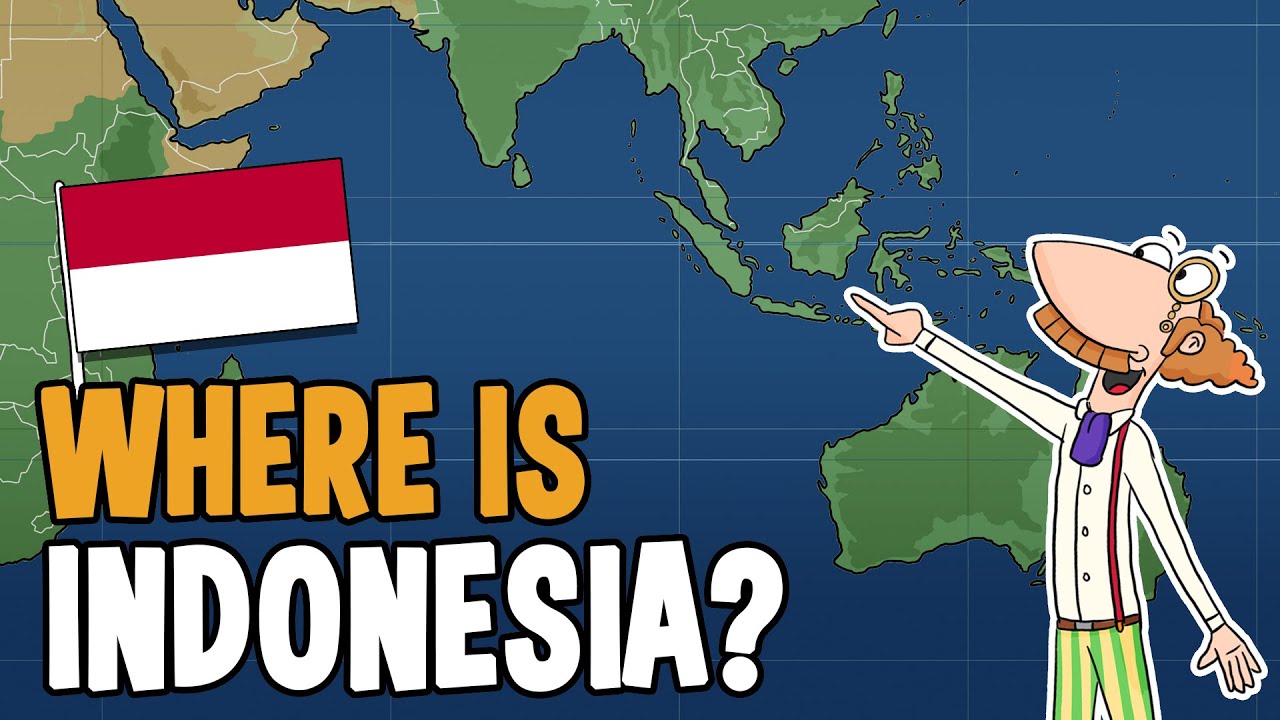Где находится Индонезия? | Интересные факты об Индонезии для детей! 🌏