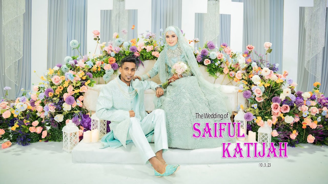 Celebrating Love of Saiful & Katijah Indians Muslim Wedding Highlight