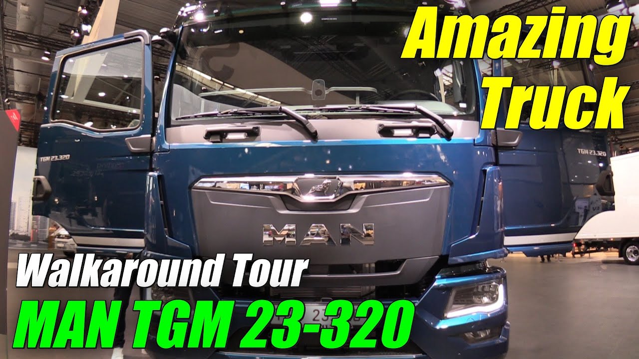 Delivery Truck Tour !!! 2023 MAN TGM 23.320